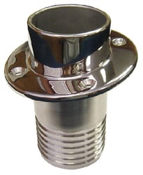 Picture of Buck Algonquin 70TE400 Transom Exhaust Stainless Steel with 4" Hose