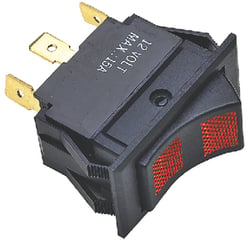 Picture of Fultyme RV 3023 Illuminated 3-Position Rocker Switch On-Off-On