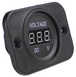 Picture of WirthCo 20600 DC Digital Voltage Meter 6-30V Illuminated Display