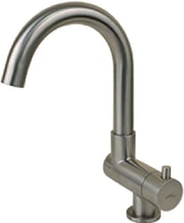 Picture of Scandvik 74125 J-Spout Folding Swivel Cold Water Tap Stainless Steel