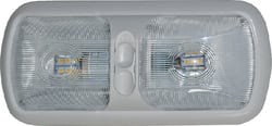 Picture of Valterra DG724061VP Euro Style Double Dome LED Light 3500K Warm White