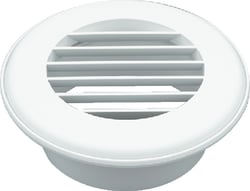 Picture of Thetford 94264 RV Heat Vent 4 Inch No Damper Polar White