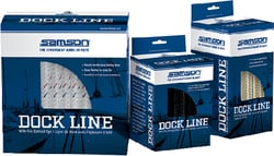 Picture of Samson 604032203561 Double Braid Nylon Dock Line 1/2" x 35' Black