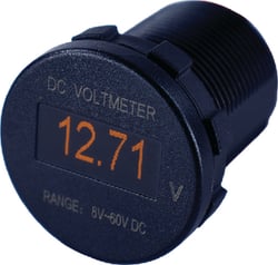 Picture of Sea-Dog Line 4216001 OLED Voltmeter with Waterproof Display