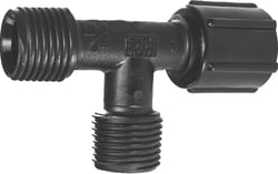 Picture of Flair-It Sales 30836 PEXLock Tee Fitting 1/2 Inch Male x 1/2 Inch Swivel x 1/2 Inch Male