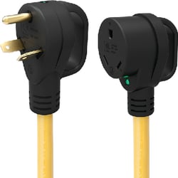 Picture of ParkPower by Marinco 30ARVE50 30 Amp RV Extension Cord with Handle 50 Foot