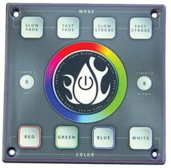 Picture of T-H Marine LED-RGBCONT-3F-DP RGB LED Light Controller with Touch Screen