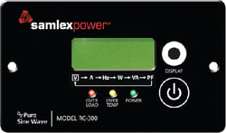 Picture of Samlex RC-300 Remote Control for PST Series Pure Sine Wave Inverters