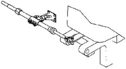 Picture of Teleflex SA27256P Universal Transom Mount Steering Kit Aluminum