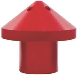 Picture of T-H Marine GFEL-GF-R-DP G-Force Eliminator Trolling Motor Prop Nut for Garmin Force, Red