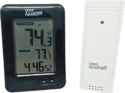 Picture of Minder Research TM22259VP Wireless Thermometer with Remote Sensor and Clock