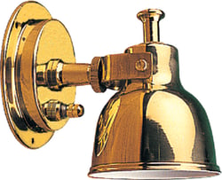 Picture of Sea-Dog Line 4004001 Brass Berth Reading Light with Adjustable Shade