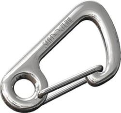 Picture of Sea-Dog Line 1555001 Spring Gate 4" Asymmetrical Snap Hook