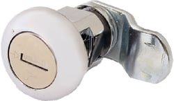 Picture of AP 0138934351 Bauer Barb Cam Lock with Key for RV Shower Doors