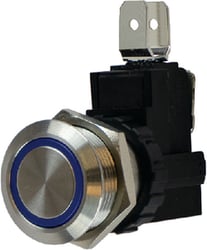 Picture of Sea-Dog Line 4030641 LED Push Button On/Off Switch High Amp Stainless Steel