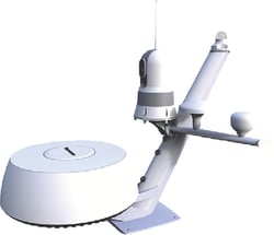 Picture of Scanstrut PTMR11 Tapered Radar Mast Multi-Function Marine Mount