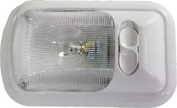 Picture of Valterra DG71250VP Incandescent Eurostyle Single Dome Light 12V RV Interior