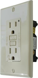 Picture of Diamond Group DG151VP 15A/20A GFCI Receptacle with LED Indicator White