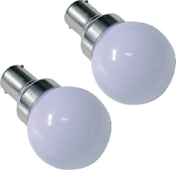Picture of Diamond Group DG72615VP 1156 Vanity LED Bulb Bright White 2-Pack