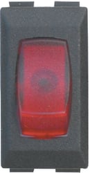 Picture of Diamond Group DG131PB 12V Illuminated On/Off Rocker Switch with Red LED