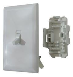 Picture of Diamond Group DG151TVP Self-Contained Switch Box White