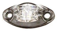 Picture of Diamond Group DG52504VP LED Marker Light Clear Red 2-Wire Dragon's Eye