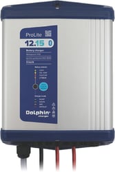 Picture of Scandvik 99225 Dolphin Prolite Series 12V 25 Amp Battery Charger