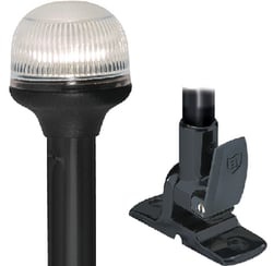 Picture of Attwood Marine 5350-PA20-7 Fold-Down All-Round Navigation Light 20" 12V