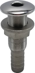 Picture of Buck Algonquin 70THH150 Stainless Steel Thru-Hull Fitting 1.50 Inch with Hose End