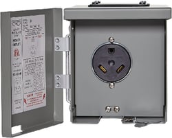 Picture of Parallax Power Supply U013P 120V 30A RV Power Outlet NEMA 3R