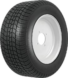 Picture of Loadstar Tires 3H430 Bias Trailer Tire and Wheel Assembly 205/65-10 Load Range D 5-Hole White