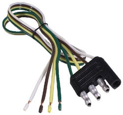 Picture of WirthCo 80902 4-Way Male Trailer Wiring Harness 12 Inch