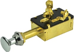 Picture of BEP Marine 1001301 Push-Pull Switch SPDT Off-On1-On1&2 Marine Grade