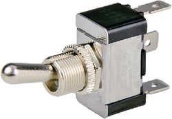 Picture of BEP Marine 1002001 Chrome Plated Toggle Switch On-Off-On SPDT