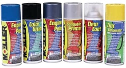 Picture of Moeller 025815 Volvo Engine Red Touch-Up Paint - 12 oz Aerosol
