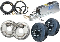 Picture of Dexter Marine Products 82407 Brake Kit 10" Drum 66" Actuator Blue