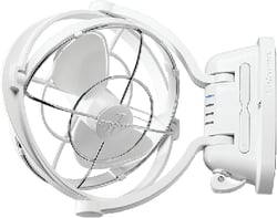 Picture of Cms Mfg. 7010CAWBX Caframo Sirocco II 12/24V Gimbaled Cabin Fan White