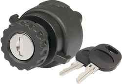 Picture of BEP Marine 1001607 3-Position Ignition Switch with Key Lock