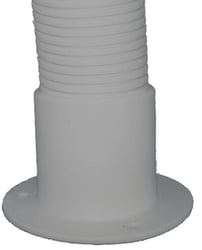 Picture of T-H Marine RFK-25Y-3-DP Rigging Flange Kit with 4' of 2.5" Grey Hose