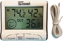 Picture of Minder Research TM22291VP TempMinder Digital Fridge Freezer Thermometer with Probe