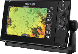 Picture of Simrad 00015402001 NSS EVO3S 9" Multifunction Display with C-MAP US Enhanced Charts