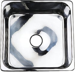 Picture of Scandvik 10216 Rectangular Stainless Steel Mirror Finish Sink