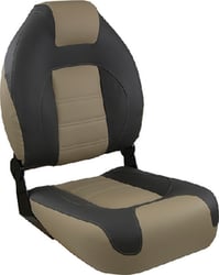 Picture of Springfield Marine 1062683 Medium Series Folding Boat Seat Charcoal/Tan