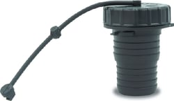 Picture of Thetford 94246 Gravity Water Fill Port - Black RV Fresh Water Inlet