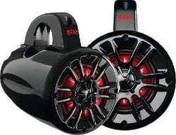 Picture of Boss Audio Systems MPWT50RGB 2-Way Marine Waketower RGB LED Speaker System