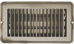 Picture of RV Designer H871 Dampered Vent Register 4x8 Inch Tan Metal