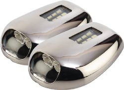 Picture of Sea-Dog Line 405951-1 LED Cree Docking Light - 1300 Lux Stainless Steel