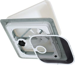 Picture of Vent Line By Dexter V2094SP-26 Powered RV Roof Vent 12V Fan Manual Crank 14x14