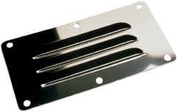 Picture of Sea-Dog Line 3314001 Louvered Vent 9-1/8" x 4-5/8" Stainless Steel