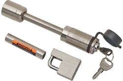 Picture of Wesbar 580406 Stainless Steel Coupler and Receiver Lock Set
